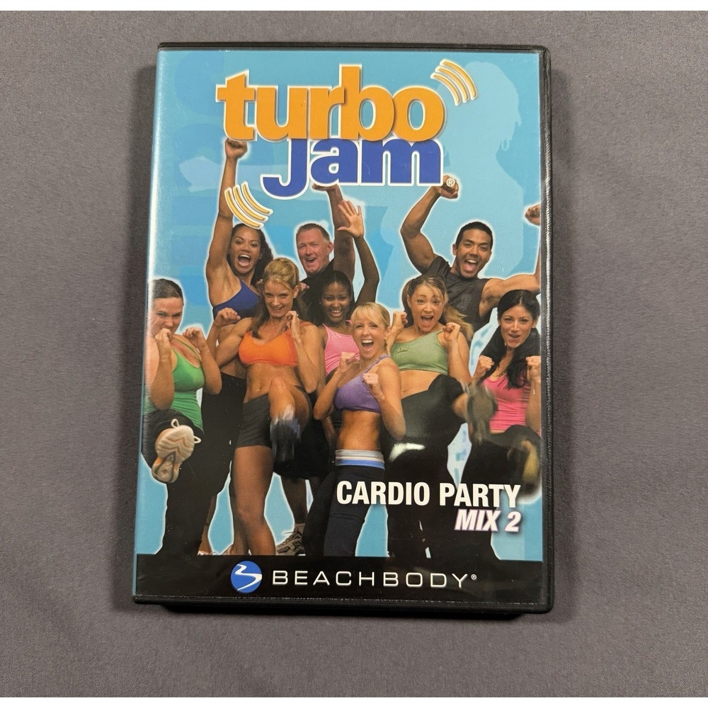 Turbo Jam Cardio Party Mix 2 (DVD, 2007)